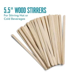 Perk™ Wooden Stirrer, 5.5