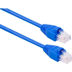 Philips Elite 3' RJ45 to RJ45 Cable, Male to Male, Blue