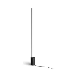 Philips Gradient Signe 57.4" LED Matte Black Floor Lamp with Stick Shade (569103)