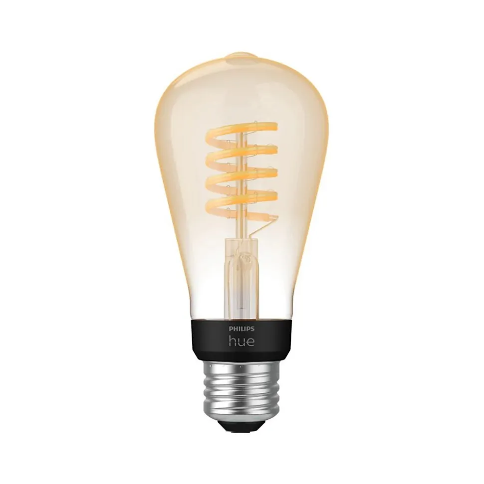 Philips Hue Ambiance Light Bulb, ST19 2100K-4500K 7W E26 (563585)