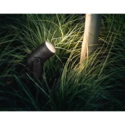 Philips Hue Lily LED 3-Piece Outdoor Spotlights, Black (1746730V7)