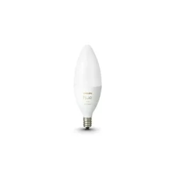 Philips Hue 40W Equivalent B39 LED Smart Bulb, White (573089)