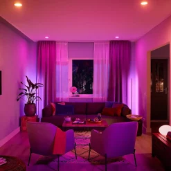 Philips Hue 62W Equivalent E26 LED Smart Downlight, White And Color Ambiance (578450)