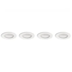Philips Hue 62W Equivalent E26 LED Smart Downlight, White And Color Ambiance, 4/Pack (578674)