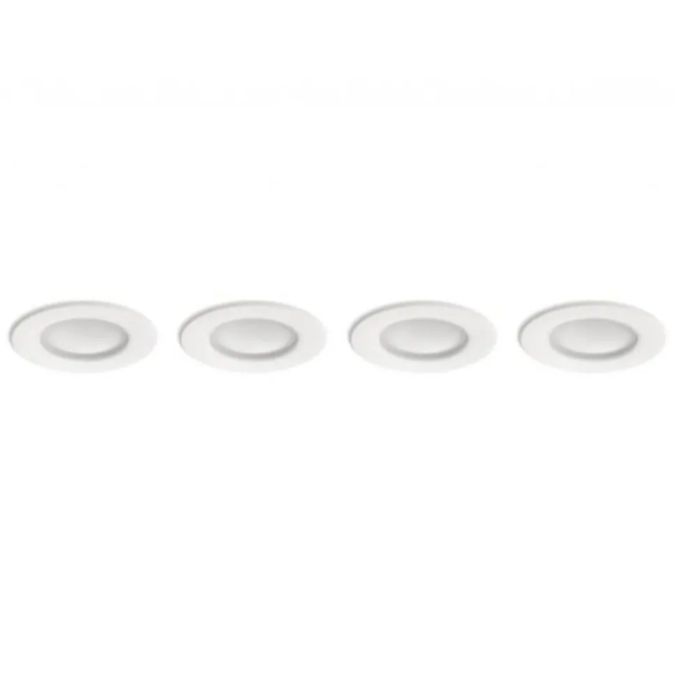 Philips Hue 62W Equivalent E26 LED Smart Downlight, White And Color Ambiance, 4/Pack (578674)