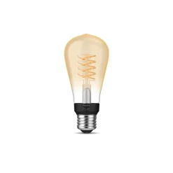 Philips Hue 60W Equivalent ST19 LED Smart Bulb, White (571125)