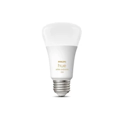 Philips Hue White Light Bulb, A19 2200K-6500K 10.5W E26 (563239)
