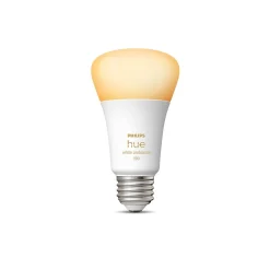 Philips Hue White Light Bulb, A19 2200K-6500K 10.5W E26 (563239)