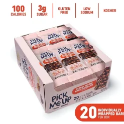 Pick Me Up Provisions™ Gluten Free Peanut Butter Dark Chocolate Nut Bar, 0.7 oz., 20/Box (PM62796)