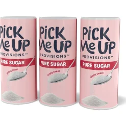 Pick Me Up Provisions™ Pure Sugar, 20 oz. Canister, 3/Pack (PM62433/94205)