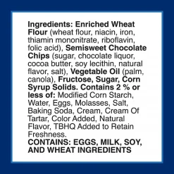 Pillsbury Solf Bake Mini Chocolate Chip Cookies, 1.5 oz., 28/Pack (220-02056)