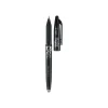 Pilot FriXion Ball Erasable Gel Pen, Fine Point, Black Ink (FX7-BLK-BC)