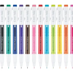 Pilot FriXion Erasable Marker Pens, Fine Point, 0.6mm, Assorted Ink, Dozen (11452)