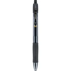Pilot G2 Retractable Gel Pens, Fine Point, 0.7mm, Black Ink, 36/Pack (84065)