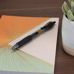 Pilot G2 Retractable Gel Pens, Bold Point, Red Ink, Dozen (31258)