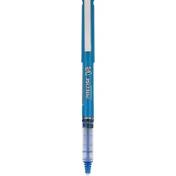 Pilot Precise V5 Rollerball Pens, Extra Fine Point, Blue Ink, Dozen (35335)