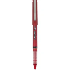 Pilot Precise V7 Rollerball Pens, Fine Point, Red Ink, Dozen (35352)