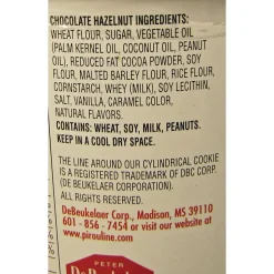 Pirouline Chocolate Hazelnut Wafers, 14 oz., (DEB5051)