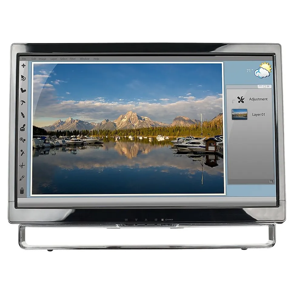 PLANAR 997-7039-00 22" LED Monitor, Black