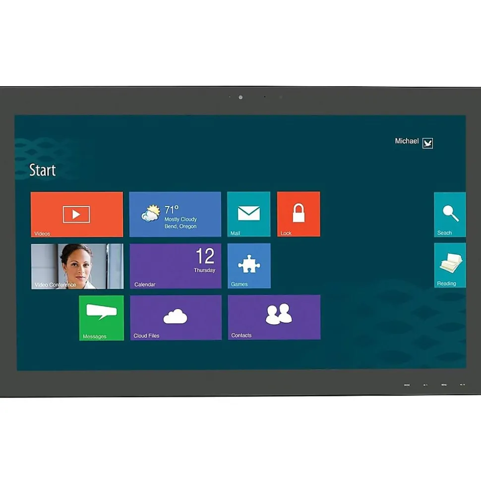 PLANAR Helium 997-6848-00 27" LCD Monitor, Black