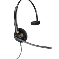 Plantronics Supraplus HW251N HEADSET Microphone, Over-the-Head, Black (8K7G5AA#AC3)