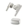 Plantronics Voyager Free 60 UC Wireless Noise Canceling Bluetooth Earbuds, USB-C, UC Certified, White Sand (7Y8L4AA)