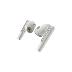 Plantronics Voyager Free 60+ UC Wireless Bluetooth Earbuds, USB-C Teams, White Sand (7Y8G8AA)