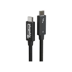 Plugable 6.56' USB C Power Cable, Black (TBT4-40G2M)