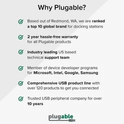 Plugable 2' USB to RS-232 DB9 Serial Adapter (PL2303-DB9)