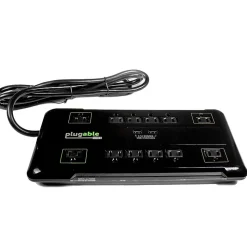 Plugable 12-Outlet 4320 J Surge Suppressor, 6' (PS12-USB2B)
