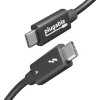 Plugable Thunderbolt-4 EPR 3.3' Cable, 240W, Black (TBT4-240W-1M)