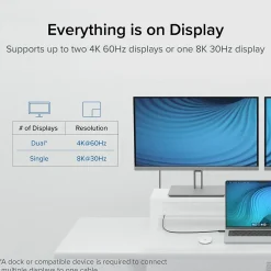 Plugable Thunderbolt-4 EPR 3.3' Cable, 240W, Black (TBT4-240W-1M)