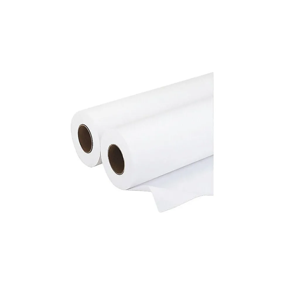 PM Company Amerigo Copy-20 Wide Format CAD Bond Paper, 36" x 500', Uncoated, 2/Carton (09136)