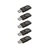 PNY Elite Turbo Attache 4 32GB USB 3.2 Flash Drive, Black, 5/Pack (P-FD32GX5TBAT4E)