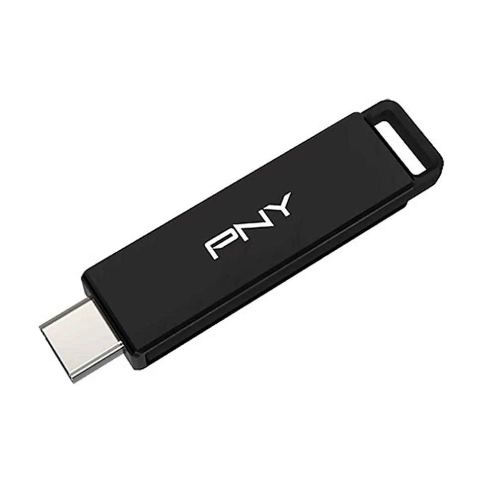 PNY Elite-X 256GB USB Type-C Flash Drive, Black (P-FDI256ELTXC-GE)