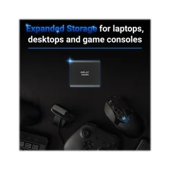 PNY EliteX-PRO 2TB USB 3.2 External Solid-State Drive (PSD0CS2260-2TB-RB)
