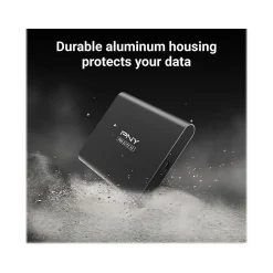 PNY Pro Elite V2 1TB USB 3.2 External Solid State Drive (PSD0CS2160-1TB-RB)