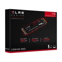 PNY XLR8 CS3140 1TB M.2 PCI Express Internal Solid State Drive, 3D-NAND (M280CS3140-1TB-RB)