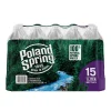 Poland Spring 100% Natural Spring Water, 33.8 oz. Plastic Bottles, 15/Carton (12349654)
