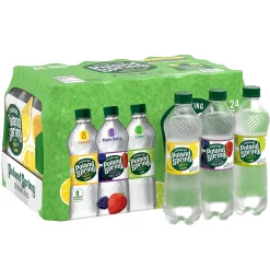 Poland Spring Sparkling Water, Lime, Triple Berry & Lemon, 16.9 oz. Bottles, 24/Carton (12410094)