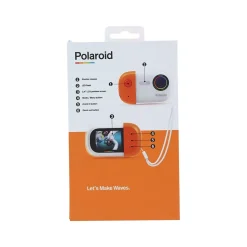 Polaroid Wave iE50 18MP Digital DSLR Camera, White/Orange (IE50-NOC-STK-4)