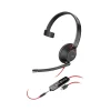 Poly Blackwire 5210 Mono Headset, USB-C/3.5mm, UC Certified (8X230AA)