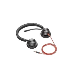 Poly Blackwire 3225 Wired Noise Cancelling Headset, 3.5mm, UC Certified (7S4M7AA)