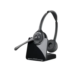 Poly CS 520-XD Wireless Phone Headset, Over-the-Head, Black (7E2J9AA#ABA)