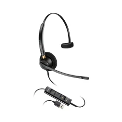 Poly EncorePro 515 Mono On Ear Headset, USB-A, MS Certified (783R1AA)