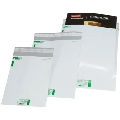 Poly Pak America Peel & Seal Poly Mailers, 14.5" x 19", White, 100/Pack (5180)