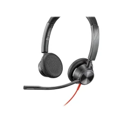 Poly Savi 8245 Office Noise Canceling Headset, 3.5 mm, UC Certified (85R08AA)