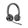 Poly Savi 7320 Office Wireless Noise Canceling Stereo On Ear Headset, MS Certified (7S430AA#ABA)