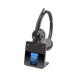 Poly Savi 8420 Wireless Noise Cancelling Bluetooth Stereo On-Ear Headset (8L7F2AA#ABA)