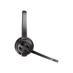 Poly Savi S8220 Spare Wireless Noise Canceling Stereo Headset, Over-the-Head, Black (85T31AA#ABA)